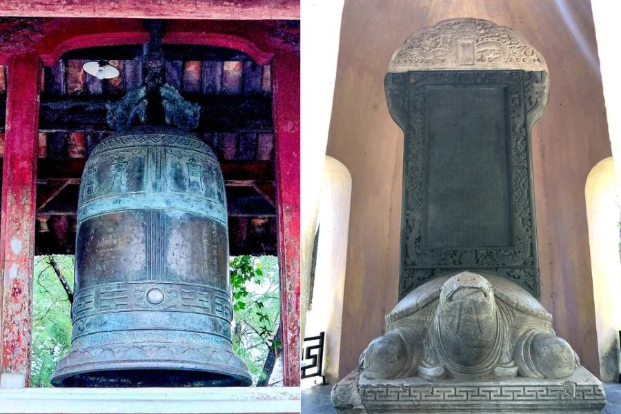 Giant Turtle And Dai Hung Chung Bell - Culture Pham Travel