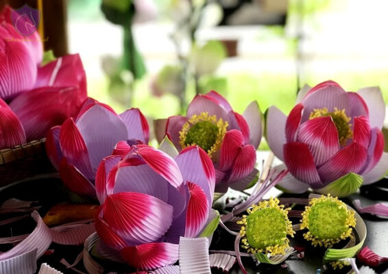Thanh Tien Paper flower village- Culture Pham Travel