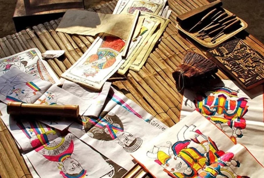 Sinh Painting Village- Culture Pham Travel