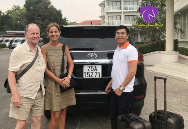 Danang to lapochine Beach Resort by private car transfer- Culture Pham Travel
