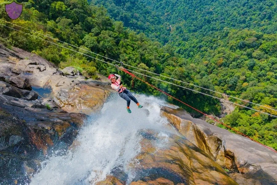 Do Quyen Waterfall In Bach Ma National Park - Culture Pham Travel 