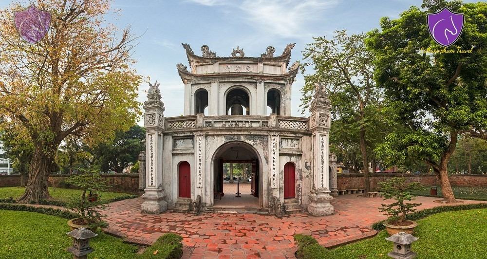 Hanoi temple of literature-Culture Pham Travel