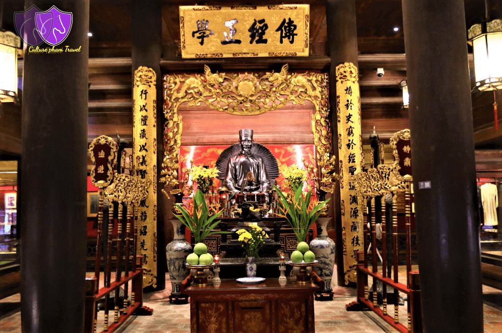 Hanoi temple of literature-Culture Pham Travel