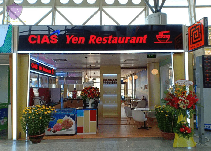danang airport restaurant-Culture Pham Travel