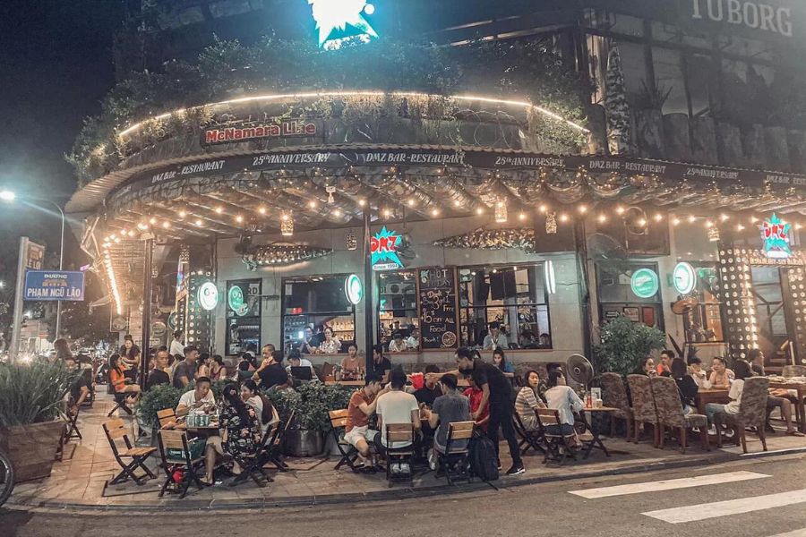 Hue walking street night market