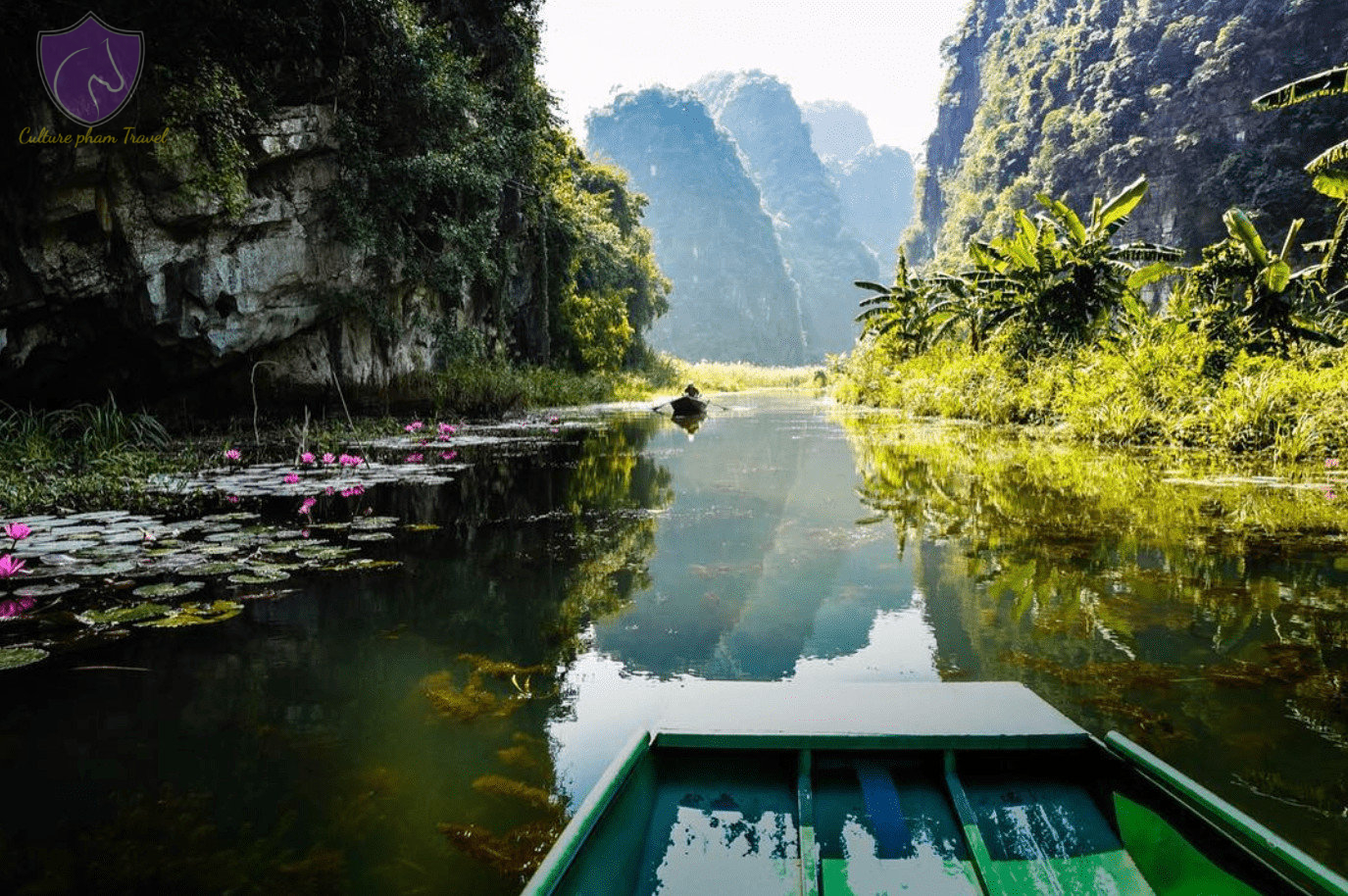 Boat Tour in NInh Binh-Culture Pham Travel