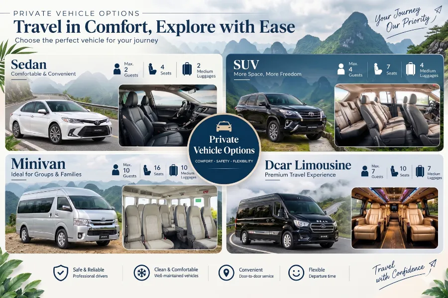 Private Car Halong Bay To Yen Tu - Culture Pham Travel