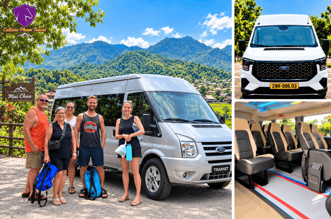 Moc Chau to Sapa private car- Culture Pham Travel