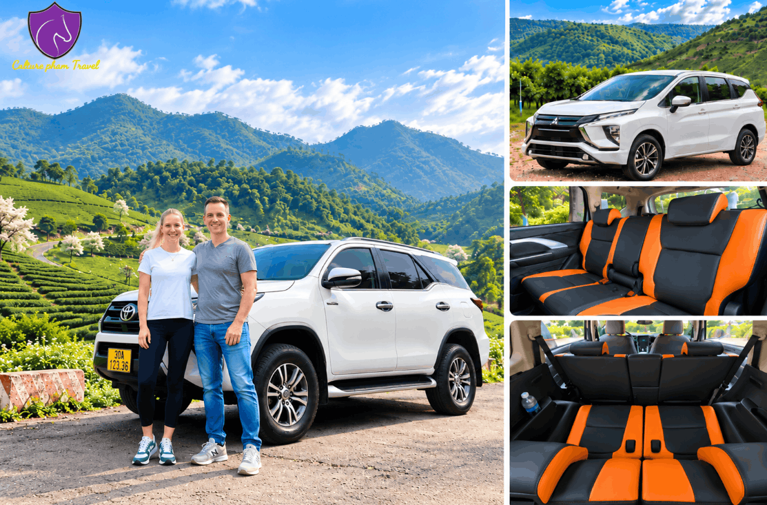 Moc Chau to Sapa private car- Culture Pham Travel