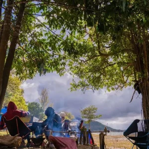 Camping at Huong Hoa Forest