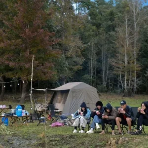Camping at Huong Hoa Forest